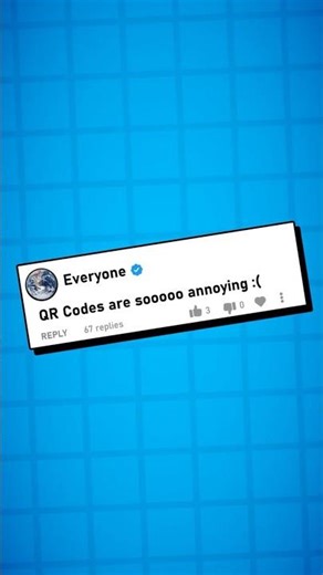 QR codes could have been different...