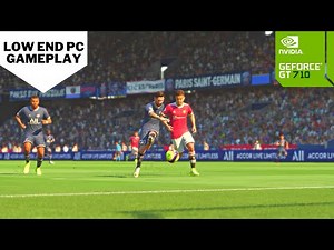 FIFA 22 | PSG vs Manchester United | Low End PC Gameplay | NVIDIA GT 710