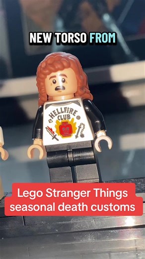 Making Stranger Things characters in Lego #lego #strangerthings #legos #fyp #legostrangerthings