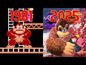 Evolution Of Donkey Kong Games (1981-2025)