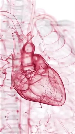 The Rhythm of Life: 3D Heart Visualized #shorts #loop #cardiology
