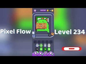 🎮 Pixel Flow Level 234 Walkthrough | Go Answer 🧩✨