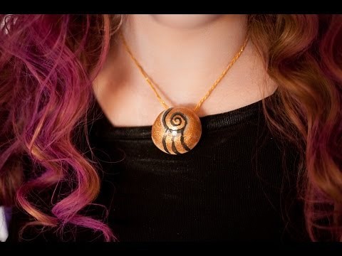 DIY Ursula or Little Mermaid Shell Necklace