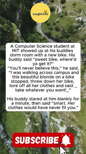 MIT student logic! 🎓🚲 #shorts #funny