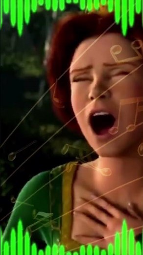 When Fiona Sings... The Bird EXPLODES! 💥 | Shrek 1 #Shorts