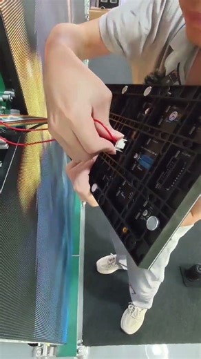 Fixing LED modules is so simple#ledpanelrepair #ledscreen #leddisplay #eagerled #ledvideowall