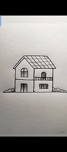 The simple trick of building a two-story house #houseforsale #technique #Art | Kobir Art And Drawing