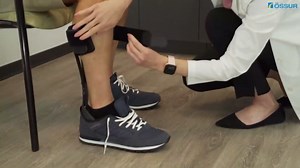 Össur AFO Dynamic - Ankle-Foot Orthosis for Foot Drop, Plantarflexion Support, & Gait Improvement - Comfortable Orthopedic Solution for Men & Women - Foot Drop Brace for Rehabilitation & Mobility (Right , Large)