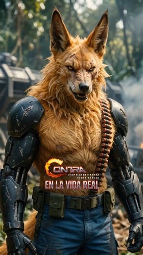 Contra en la vida real | Sheena Etranzi, Brad Fang, Brownie, Ray Poward y Red Falcon hiperrealistas