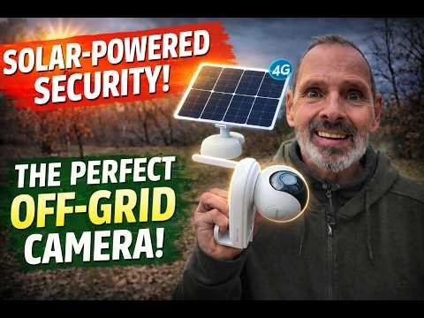 Solar-Powered Security: The Perfect Off‑Grid Camera!