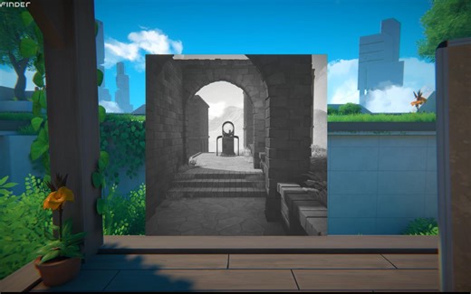 唯美视错觉独立游戏《ViewFinder》DEMO全流程