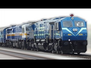 One of the best OVERHAULED EMD Loco : Indian Railways