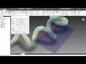 Autodesk Inventor | How to Create a Circular Coil | Tutorial