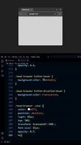 Google Chrome UI Clone using HTML & CSS #html #css #uidesign #webdevelopment #FrontEndDevelopment #browserdesign #chromeuidesign #codingshorts #coding #programming #shortsreels #shortvideofbreels #facebookreels #vairalvideo #vairalreels | Coding Cloud