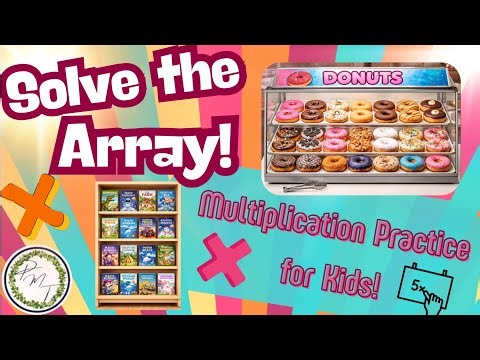 Solve the Array: Multiplication for Kids!