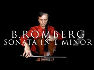 Romberg Sonata E Minor Op 38 No 1 | FAST and SLOW tempo | ABRSM Cello Grade 6
