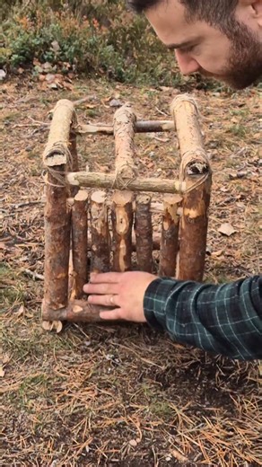 Making a bushcraft crayfish trap - It can also be used as a rabbit or small game trap #bushcraft #trapping #survivalskills #outdoorsman #bushcraftskills #bushcraftproject #trap #woodsman #diy #primitiveskills | turkishviking