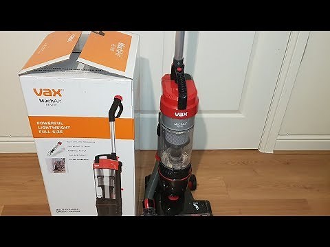 Vax Mach Air Revive UCA2GEV1 Upright Vacuum Cleaner Demonstration & Review