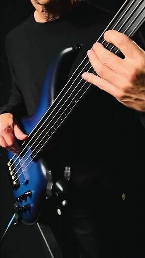 Fretless Bass Guitar Piezo Pickup Sounds #fretlessbass #basssolo #bassguitar