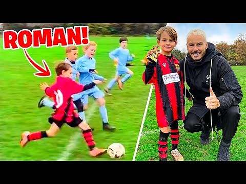 ROMAN’S FIRST EVER GAME | MAN OF THE MATCH! ⚽️🏆