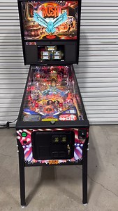 Rush Pro Edition is serviced and ready to take home for the holidays. #rush #pinball #pinballlife #pinballmachine #arcade | Orange County Pinballs