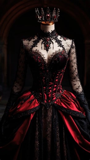 Fantady Vampire Bride Dress 🦇 #VampireBride #GothicBride #DarkRomance #VampireBeauty #Halloween