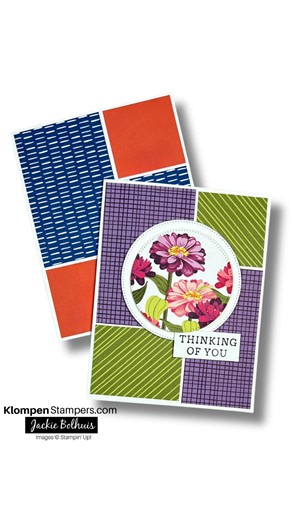 59K views · 1K reactions | Use card making templates for easy layouts to create beautiful handmade cards with any stamping products! Simply follow the measurements and have creative freedom to design! | Stampin' With Jackie / Klompen Stampers | Facebook