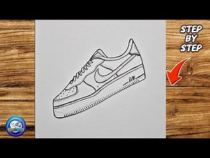 Easy shoe drawing || how to draw shoe step by step || simple drawings