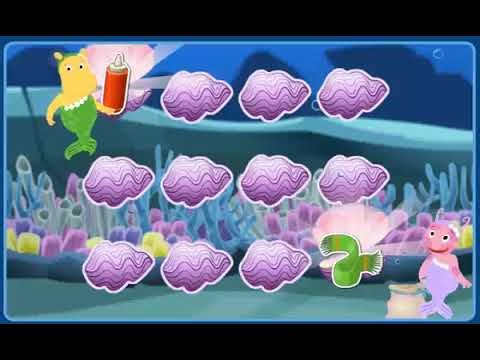 The Backyardigans: Mermaid Garden Matching (2007 Nick Jr. Flash Game)