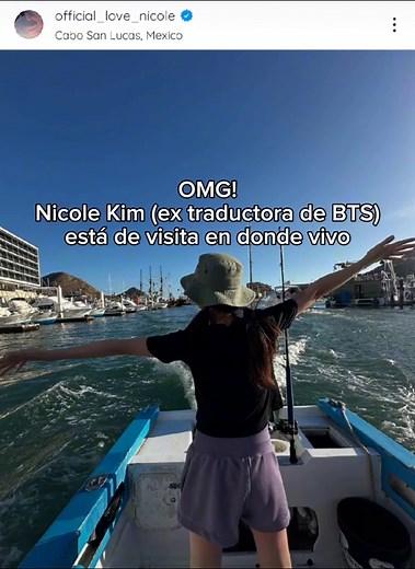 Explorando Cabo San Lucas con BTS y Nicole Traductora