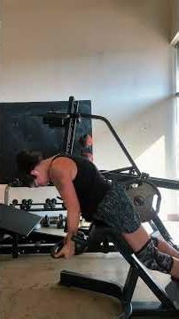 Glute Focused Back Extensions with Coach Bec