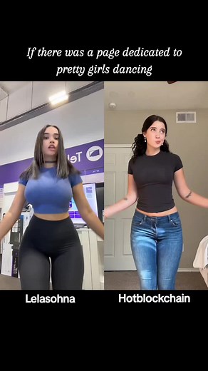 Lelasohna and Hotblockchain #dancetiktok #foryou #em #dancetrend