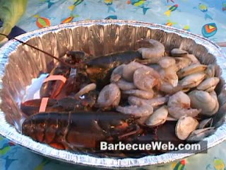 How to Steam Lobster, Clam, Shrimp on the Grill