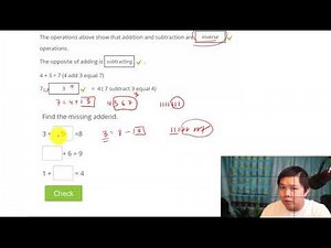 Find missing addend ( numbers) in addition or subtraction | 2nd Grade Math Video|