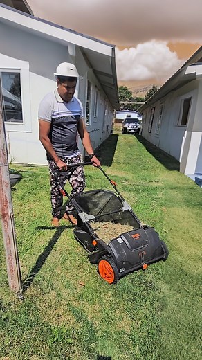 😂 Warning: May cause neighbors to envy your spotless lawn. The VEVOR Push Lawn Sweeper makes yard cleanup so easy, you’ll wonder why you ever owned a rake. 🛒 𝗢𝗿𝗱𝗲𝗿 𝗵𝗲𝗿𝗲: https://s.vevor.com/QTYT0J 🏷️ 𝗖𝗼𝗱𝗲: 𝗩𝗜𝗣𝗙𝗔𝗡𝟱 (Extra 5% off) #VEVOR #VEVORDIY #DIYProject #HomeDIY #VEVORHomeImprovement | VEVOR Home Improvement