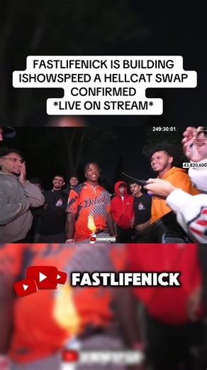 FastLifeNickClips | FASTLIFENICK IS BUILDING ISHOWSPEED A HELLCAT SWAP CONFIRMED *LIVE ON STREAM*… #mopar #viralvideo #hellcat #chrysler #reels... | Instagram