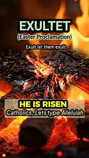 Easter proclamation: Exulted #easter2025 #exultet | Cyprian Atin Avong