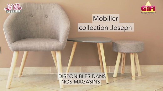 Relaxez-vous avec la nouvelle collection de mobilier "Joseph" 😍 🔎 Magasin le proche ➡ https://magasins.gifi.fr/ | GiFi