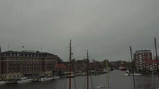 HD Live Webcam Emden - Delft - Alter Binnenhafen