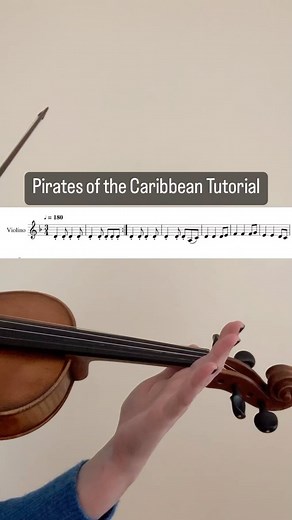 Meghan Faw l Violin Lessons | Pirates of the Caribbean | Easy Violin Tutorial 🎉 Subscribe to @suzukiviolinteacher for the full tutorial and downloadable sheet music 🎶 | Instagram