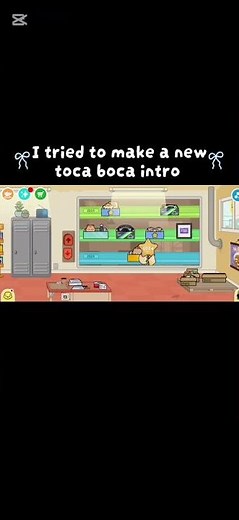 I made a new toca boca intro 🥳#capcut #edit #tocaboca #intro
