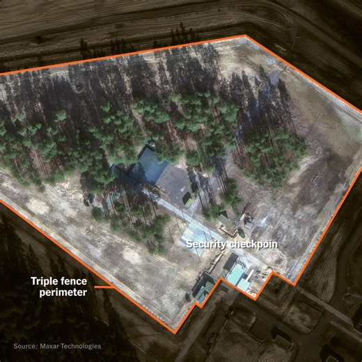 9.3K views · 94 reactions | A New York Times analysis shows new security features and other upgrades at a munitions depot in central Belarus, revealing that Russia is building facilities there that could house nuclear warheads. https://nyti.ms/3JSd72K | The New York Times | Facebook