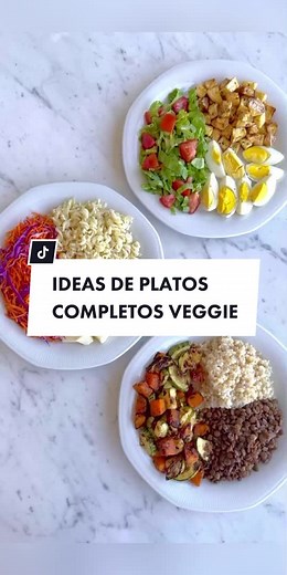 Platos completos y equilibrados para vegetarianos