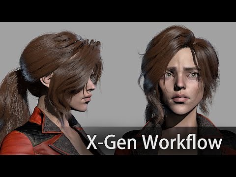 Xgen Hair 01 basic setup