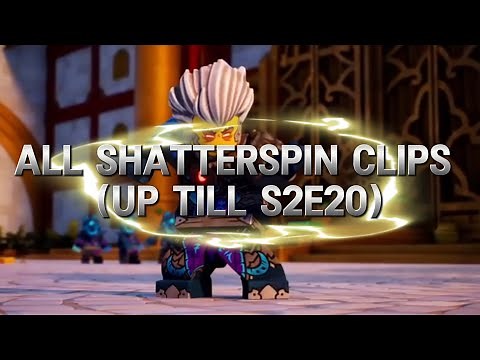 LEGO Ninjago Dragons Rising | ALL SHATTERSPIN SCENES (UPDATED)