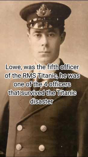 The story of fifth officer Lowe #titanic1997 #haroldlowe #titanicmovie #titanic #fy #blowthisup #fifthofficerlowe #hero #lifeboat #story #facts #factoftheday