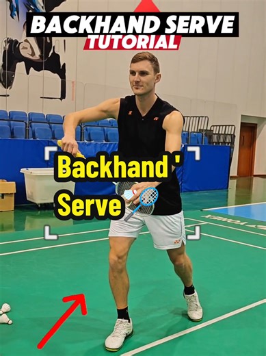 Mastering the Backhand Short Serve in Badminton