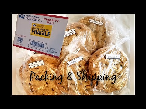 How To Package & Ship Cookies!🍪 [Step By Step] #homemadecookies