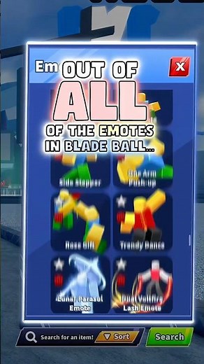 What’s the BEST Emote in Blade Ball! 💃