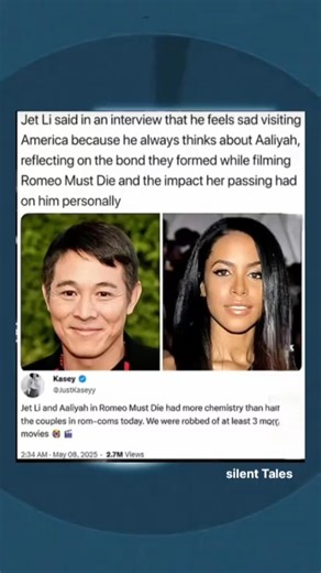 Jet Li said in an interview that he feels sad visiting America,,,